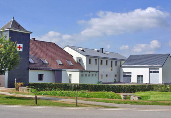 Een foto van het Rode Kruis in St Vith (Foto: Marie-Hélène Düsseldorf)