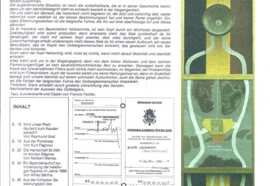 De “Ostbelgienfilter” in het tijdschrift Zwischen Venn und Schneifel (bron: ZVS)