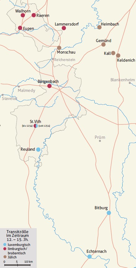 1100-1500 Transitzölle