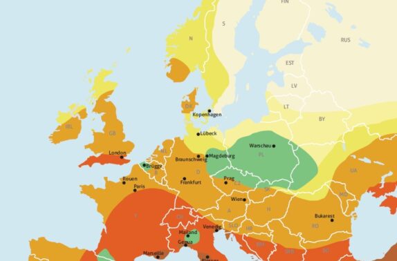1340-1360 Die Ausbreitung der Pest in Europa