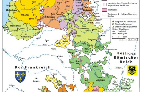 1363-1477 Die Ausdehnung Burgunds