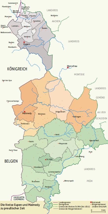1815-1918 Die Kreise Eupen und Malmedy zu preußischer Zeit