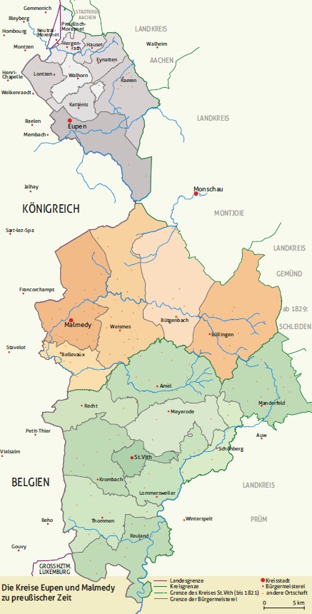 1815-1920 Die Kreise und Gemeinden zu preußischer Zeit