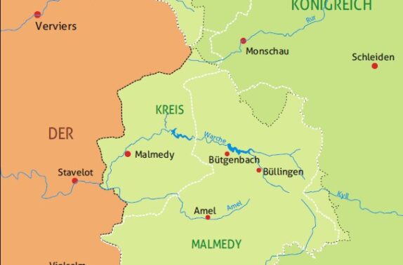 1815 Ostbelgien nach dem Wiener Kongress