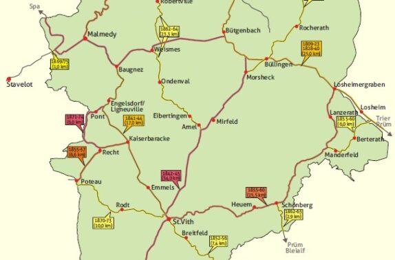 1840-1875 Straßenbau im Kreis Malmedy