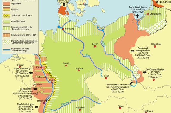 1920 Deutschland und der Versailler Vertrag