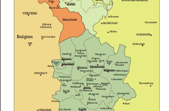 1940 Ostbelgien nach der Annexion