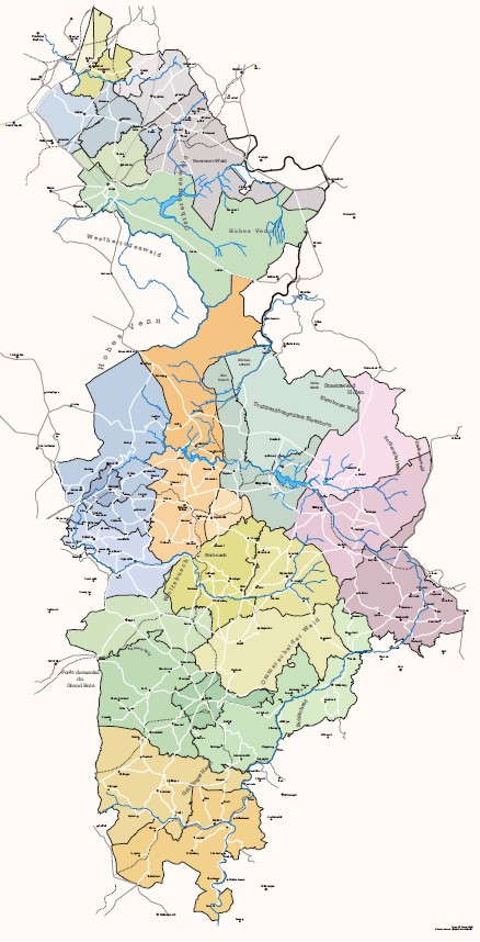 1976 Die ostbelgischen Gemeinden vor der Fusion