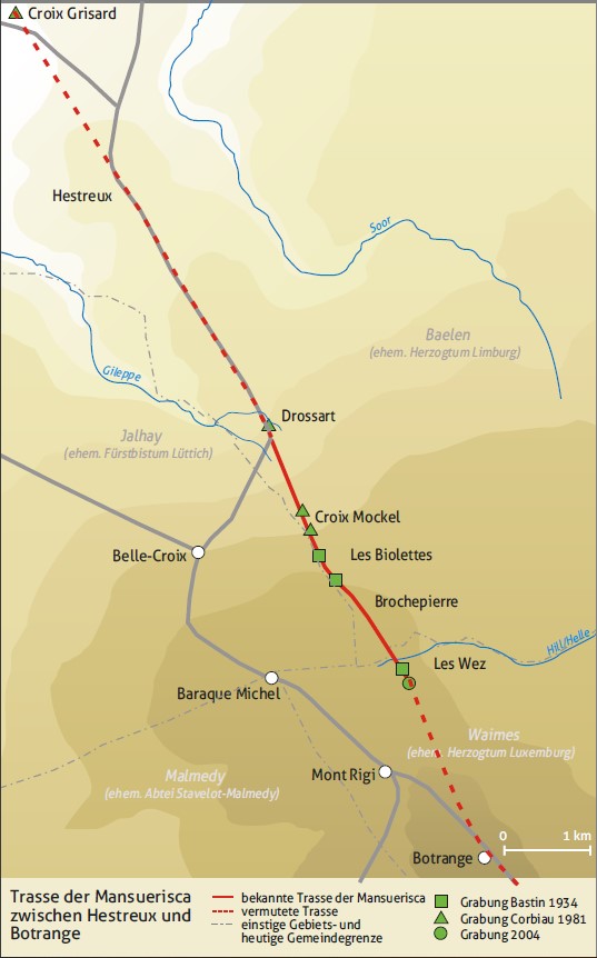 200-1000 Trasse der Mansuerisca zwischen Hestreux und Botrange