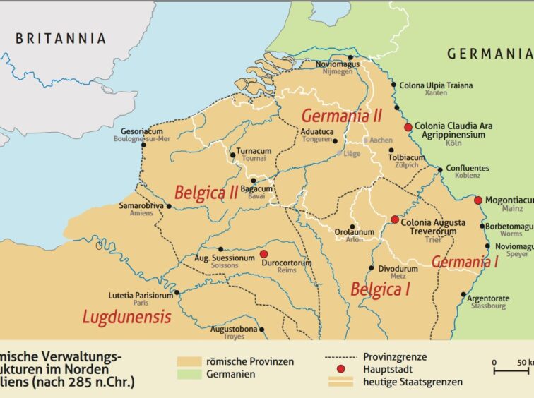 285-500 Römische Verwaltungsstrukturen im Norden Galliens