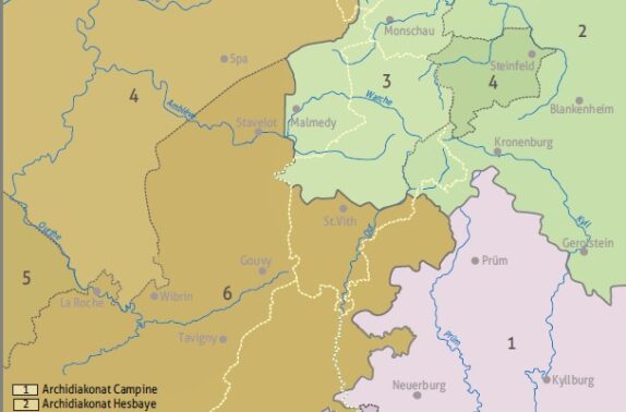 300-1500 Bistümer und Archidiakonate