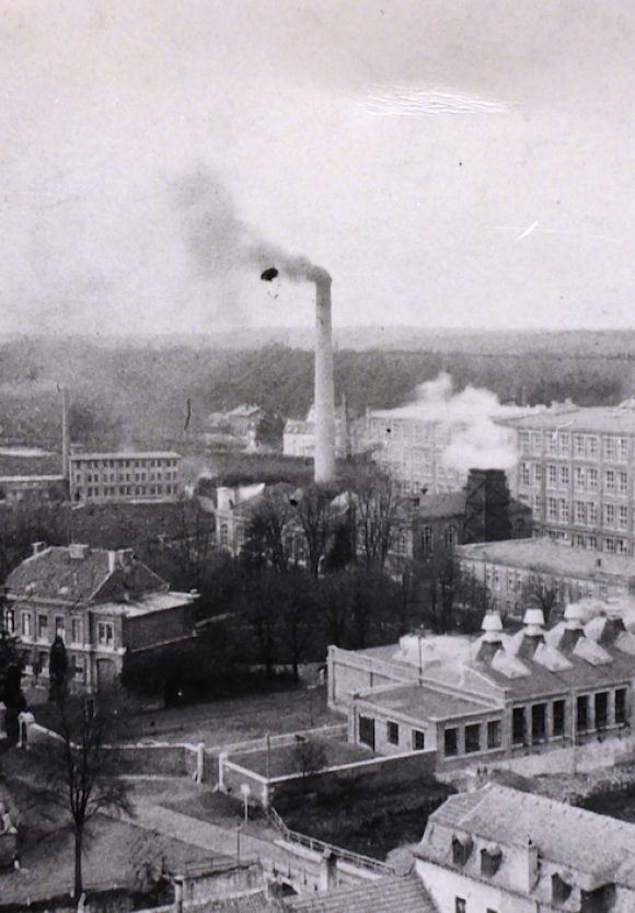 4.3_1906,_Ero_ffnung_der_Kammgarnwerke,_Blick_auf_die_Unterstadt_um_1910-crop