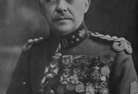 Herman Baltia, 1922 (Quelle: Eupen-Malmedy und sein Gouverneur: Denkschrift hrsg. bei Gelegenheit der zu Ehren des General-Leutnants Baron Baltia, am 28. Oktober 1923 veranstalteten Feier, Brüssel 1923).