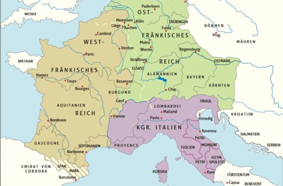 870 Der Vertrag von Meerssen