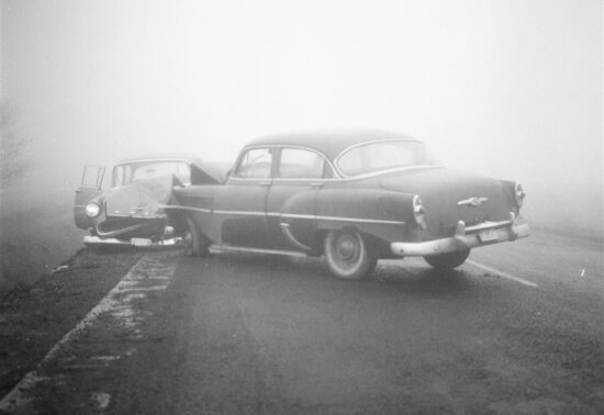 Lieu inconnu, années 1960 : Collision (Photo: Martin Schröder)