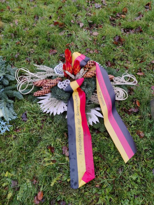 Joint wreath. Picture: Patrick Vermeulen