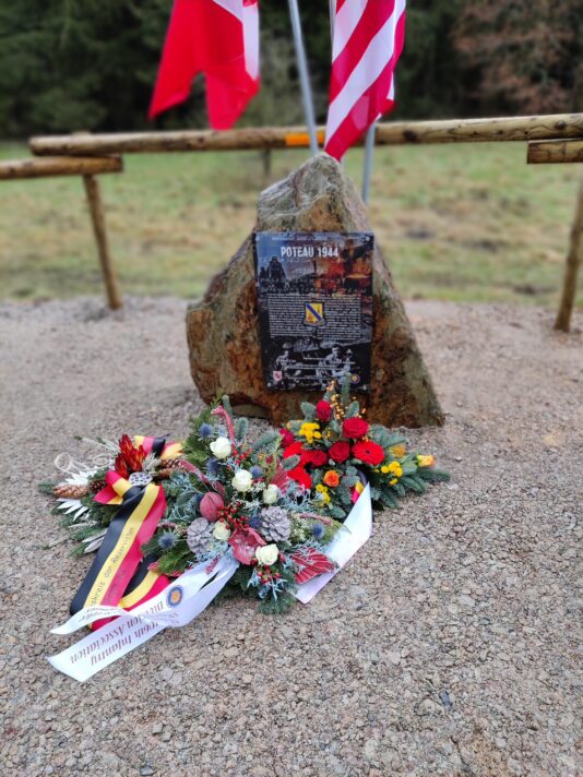 US Monument 14th Cavalry group, Poteau, St. Vith. Picture: Patrick Vermeulen