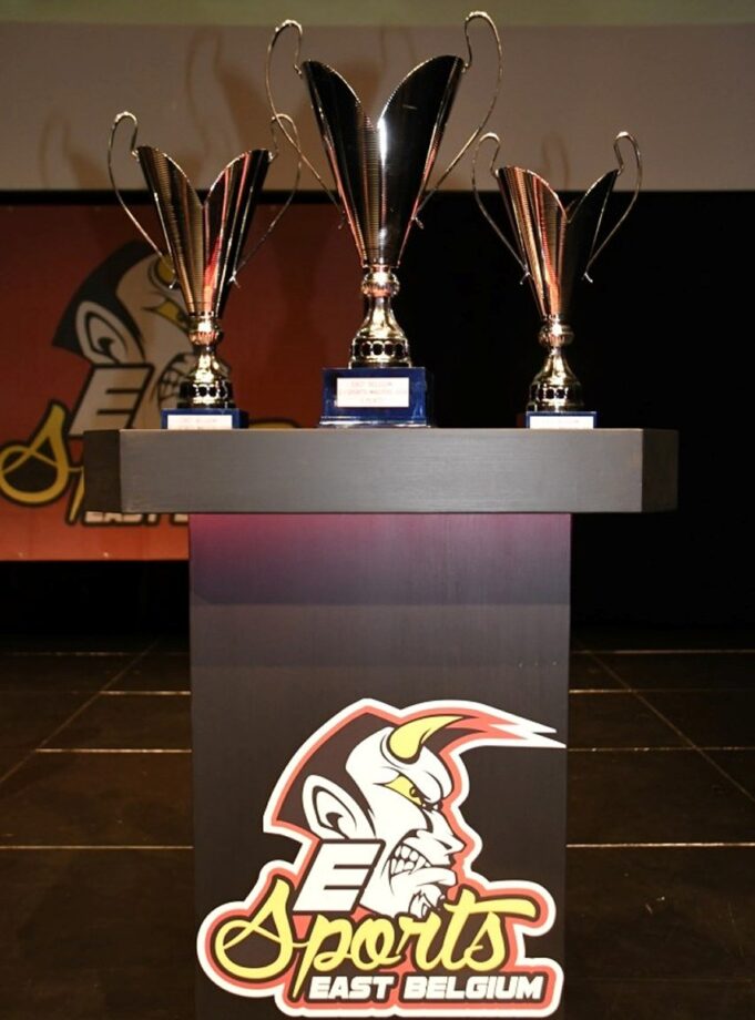 Foto des ersten offiziellen E-Sport-Turniers in Sankt Vith, Januar 2018 (Quelle: E-Sports East Belgium)