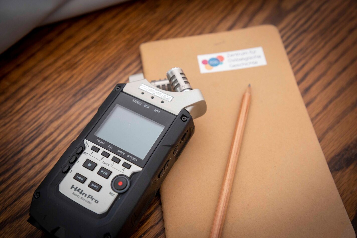 Oral history (Photo: Philippe Beck, 2022)