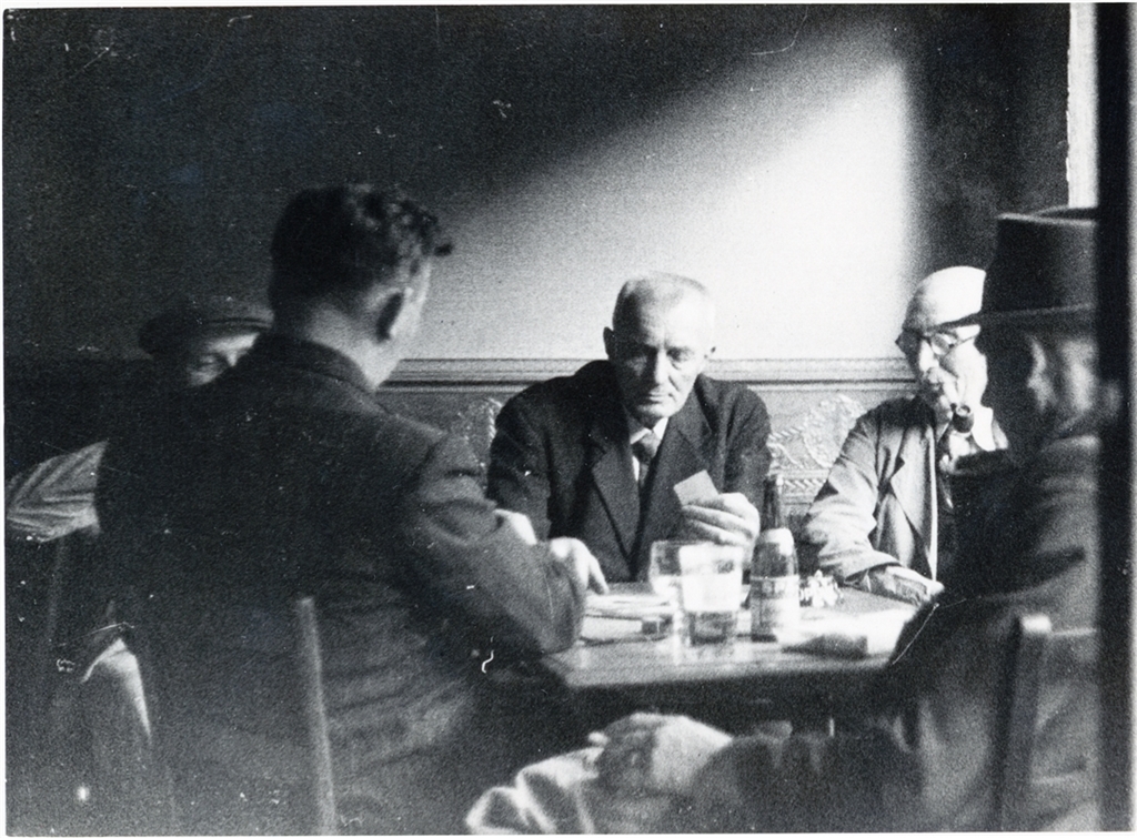 Skatspieler, o.D. (ZVS-Archiv)