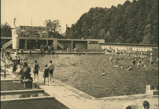 The Wetzlarbad in the interwar period (Photo: Eupen State Archives).